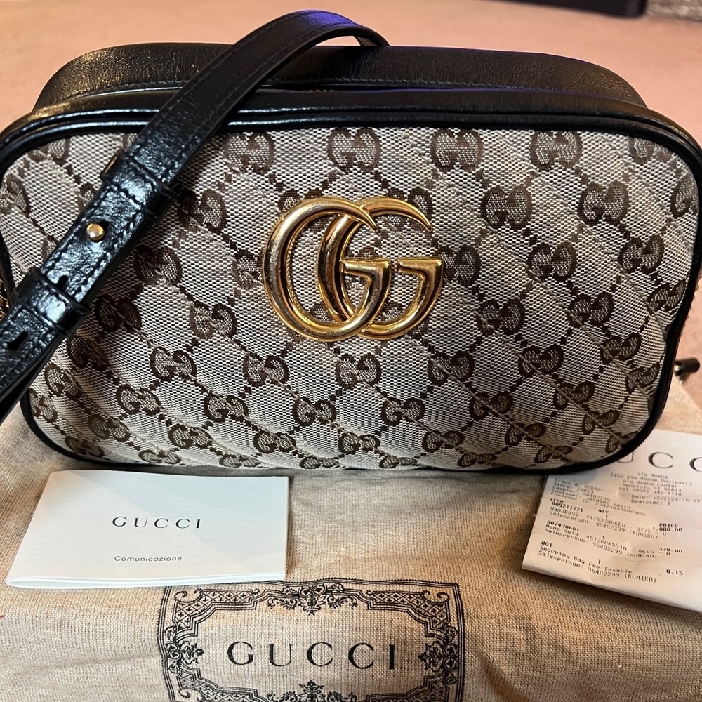 Gucci Marmont Canvas Bag